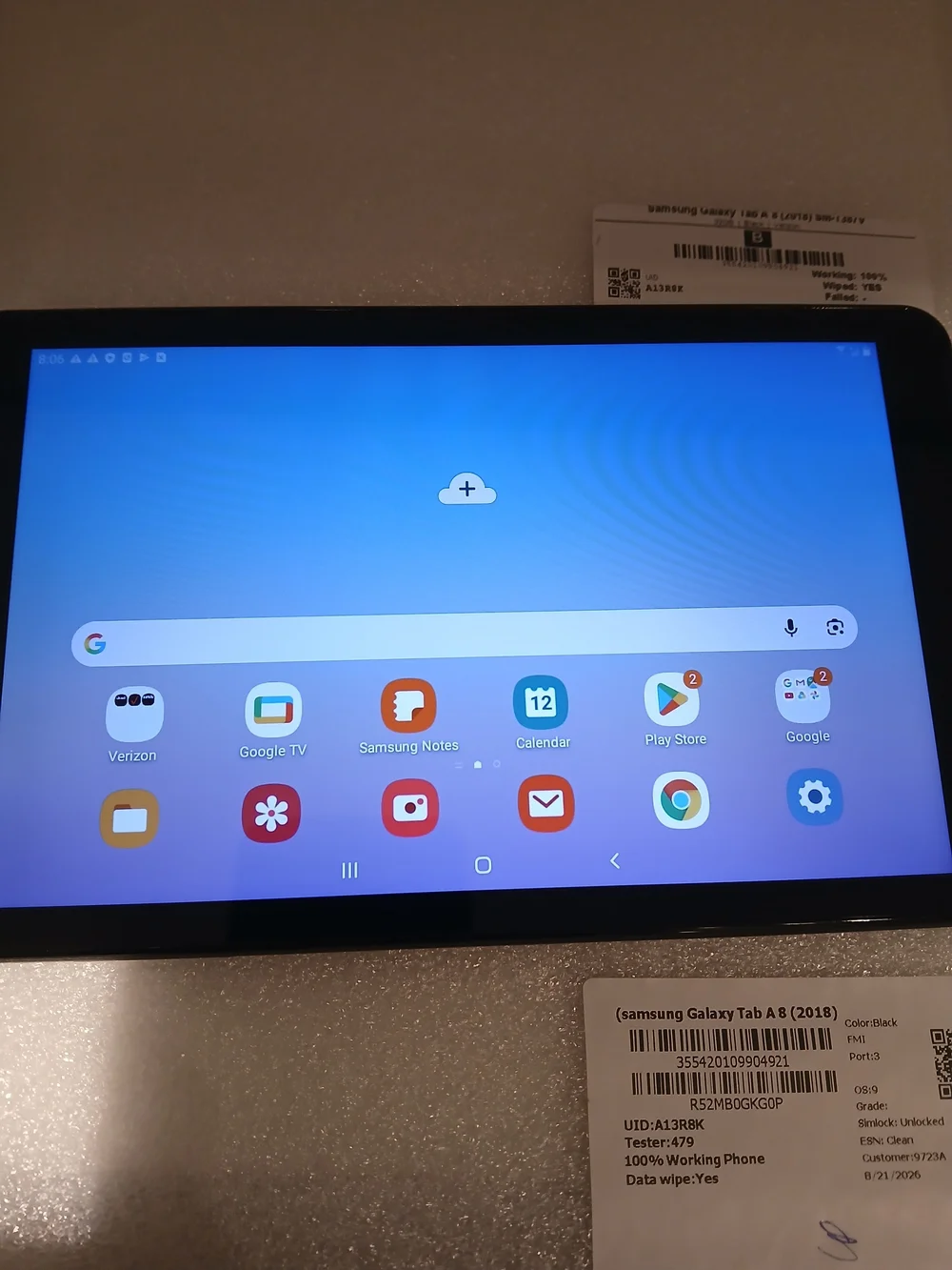 Black Tablet - WiFi